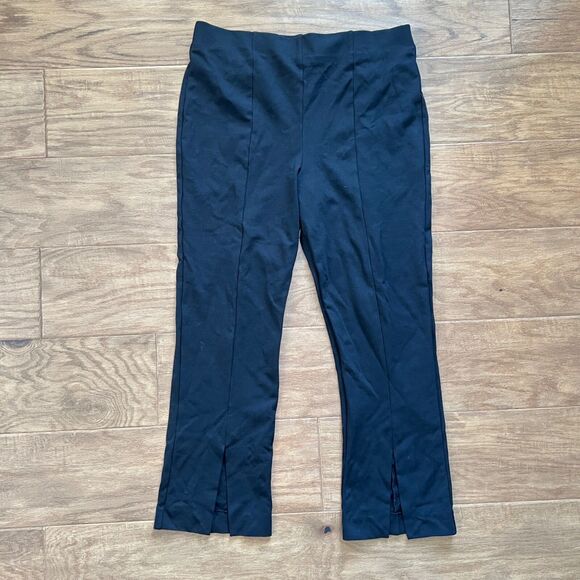 Sweaty Betty Pants Women's Size 12 Black City Split Front Ponte - Picture 1 of 11